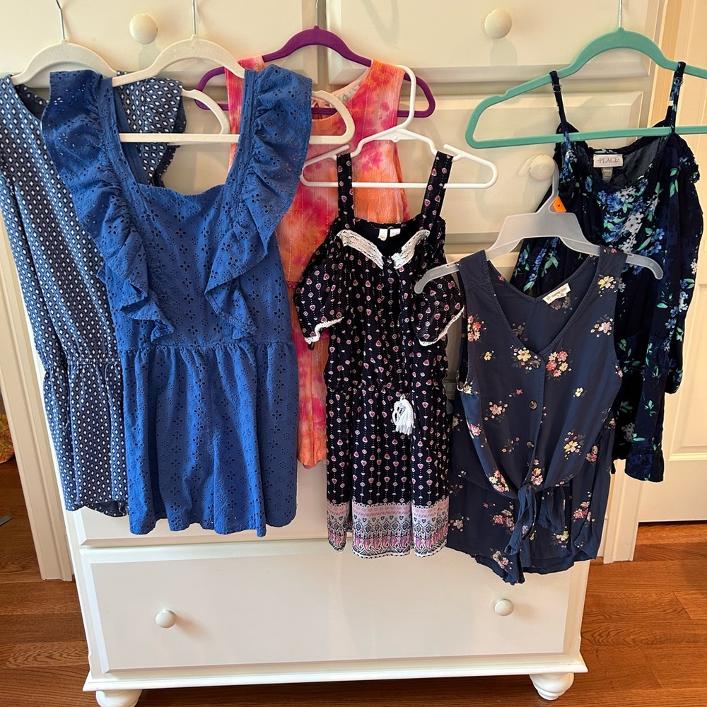 Girls 10/12 Rompers Bundle